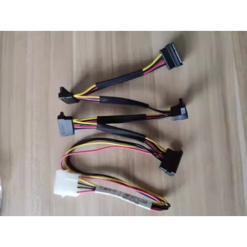 Novo original d-port 4 pinos ide para 5 interface sata cabo de alimentação do disco rígido para 5 interfaces sata 39cm