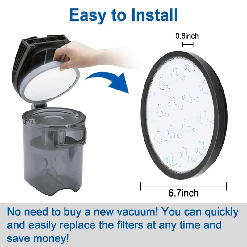 Filtro Hepa Para Rowenta RO69XX X-Trem Power ZR 006001   Acessórios para aspirador de pó RO6941EA RO6951EA RO6954EA RO6963EA RO6984EA