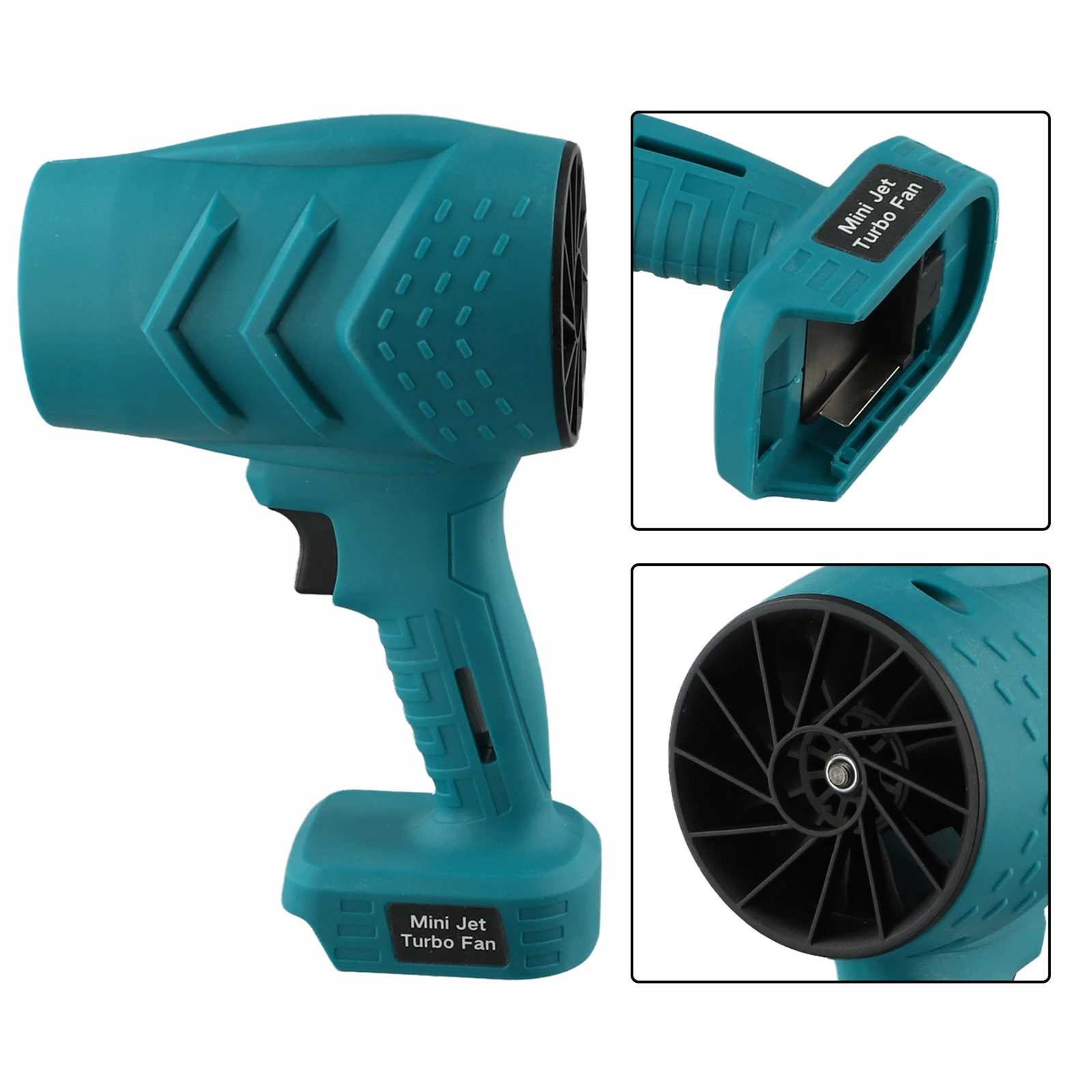 21V Portable Battery Leaf Blower/moisture Dryer For Outdoor Cleaning (blue) Home Garden Tool Accessory