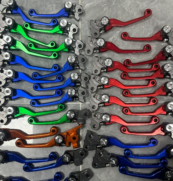 Foldable Pivot Dirt Bike CNC Brake Clutch Levers Cable Lever Handle For HUSQVARNA TC85 2017 2018 TC 85 Motorcycle Accessories