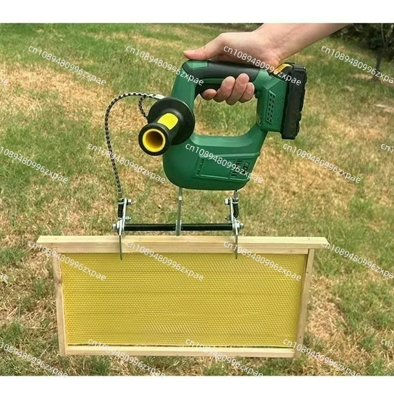 Rechargeable Bee Shaker Brushless Electric Bee Remover Wireless Honey Harvest Tool With Frame Clamp For Apiary
