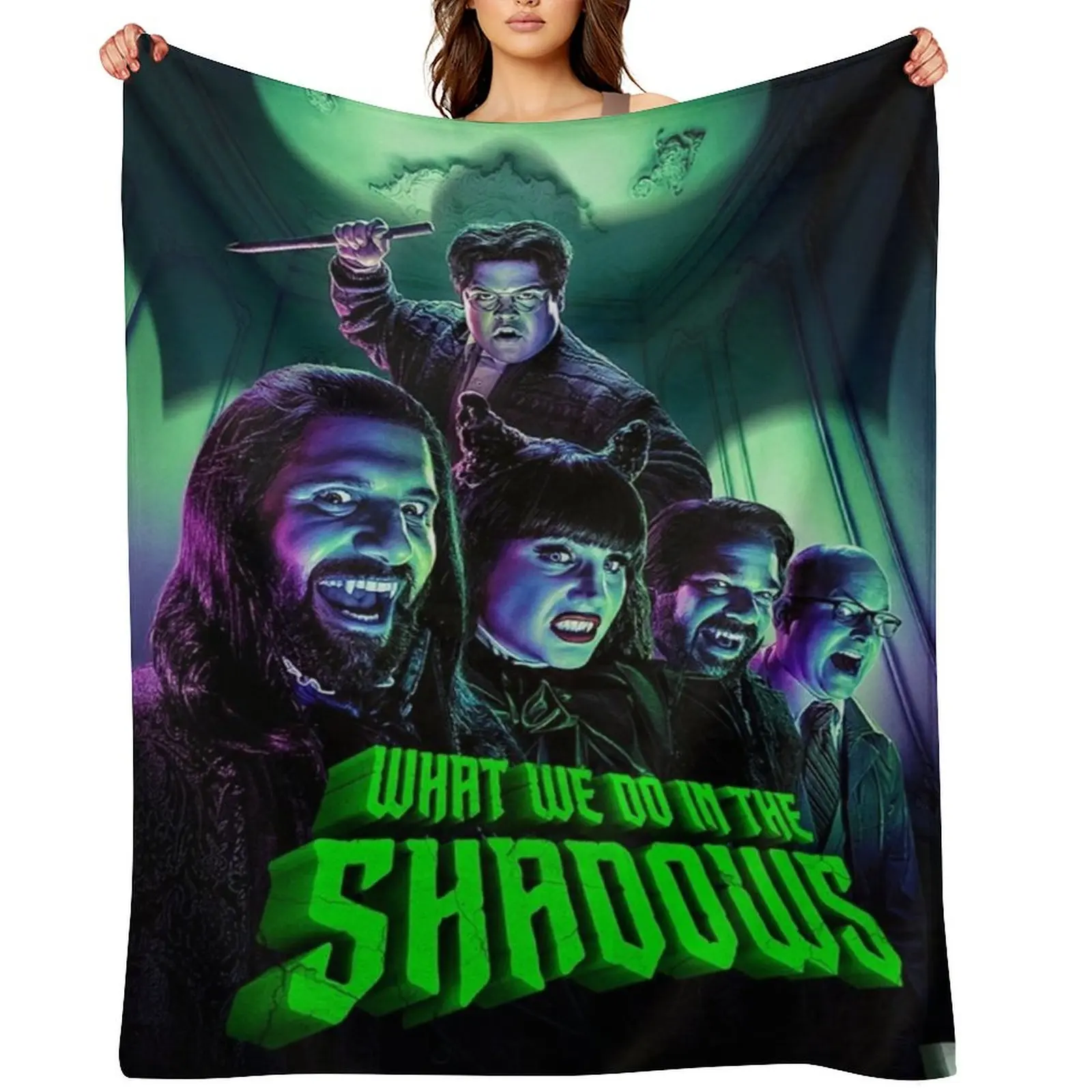 

The Staten Island Gang Throw Blanket Quilt For Decorative Sofa Luxury Throw Flannel Fabric Blankets