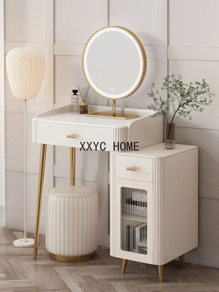

Storage Cabinet Integrated Bedroom Modern Simple and Fashionable Light Luxury Makeup Table