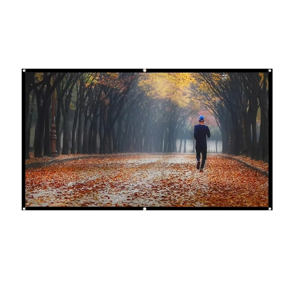 Efficient Projector Screen Anti-Light 120 Inches Projection Screens