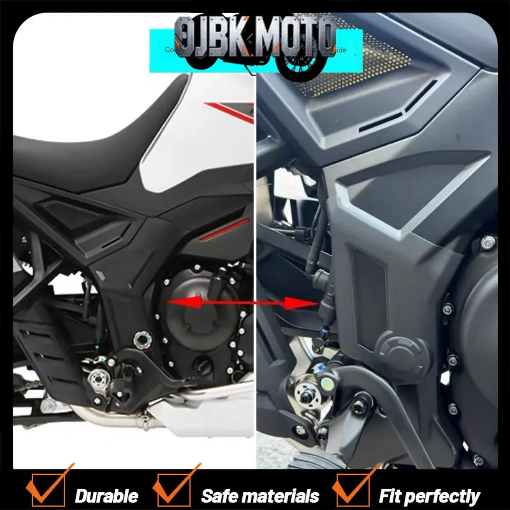 【Perfect fit】For zontes motorcycle 703F frame side cover anti-wear cover side panel left and right protection plate rear flat fo