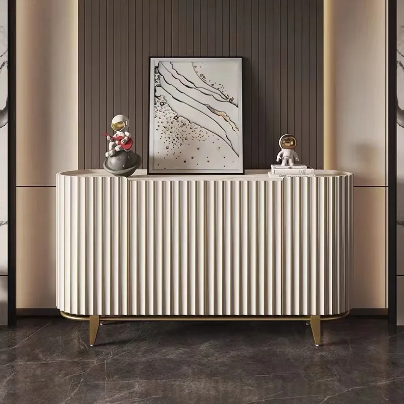 Modern Italian side  Minimalist foyer decorative  Storage door partition
