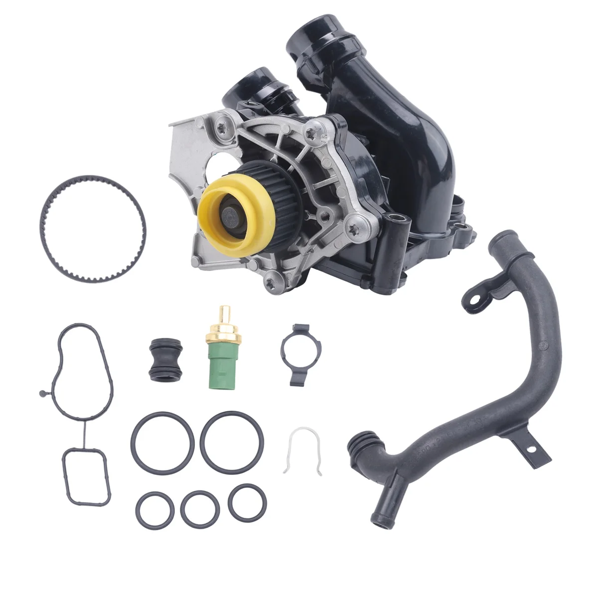 Engine Cooling System Water Pump Repair Set for VW Golf 6 MK5 Tiguan Passat B6 Seat Leon Audi A3 A4 B6 A5 A6 Q3 Q5