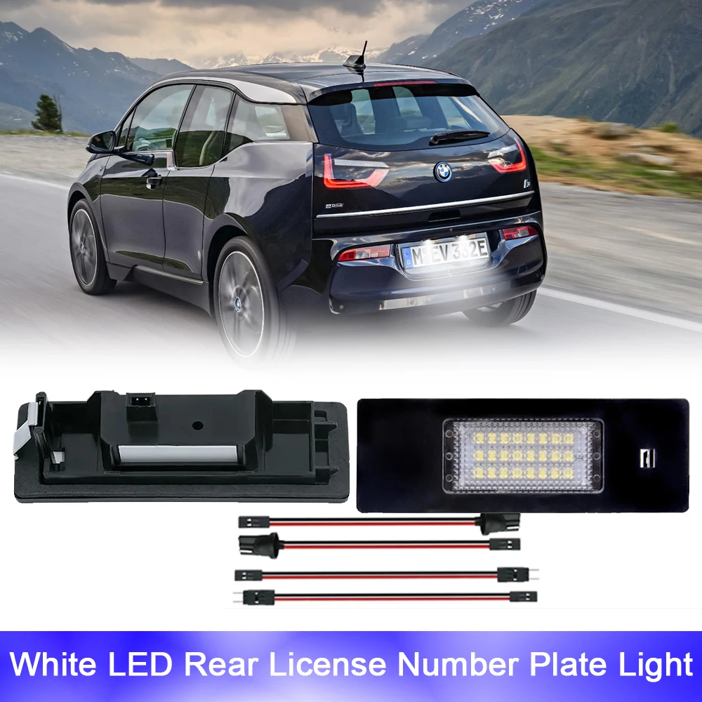 

For MINI Cooper Clubman Countryman Paceman R55 R60 R61 116i 116d 118i 118d 120i 120d 123d 130i LED License Plate Backlight Lamp