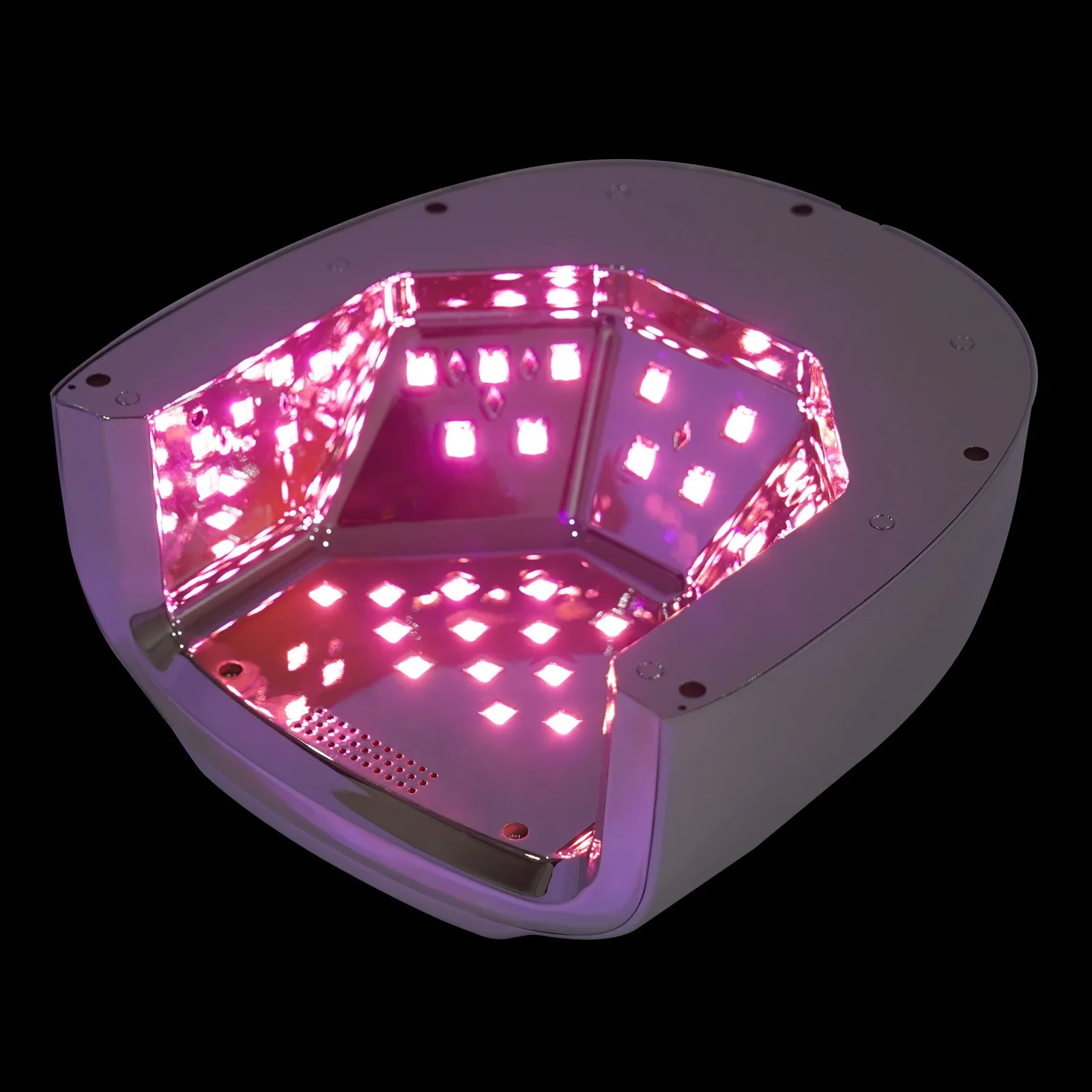 Lampe à ongles LED à double lumière 96W, sèche-ongles de manucure, lampe UV professionnelle sans fil avec écran LCD et 4 réglages de minuterie