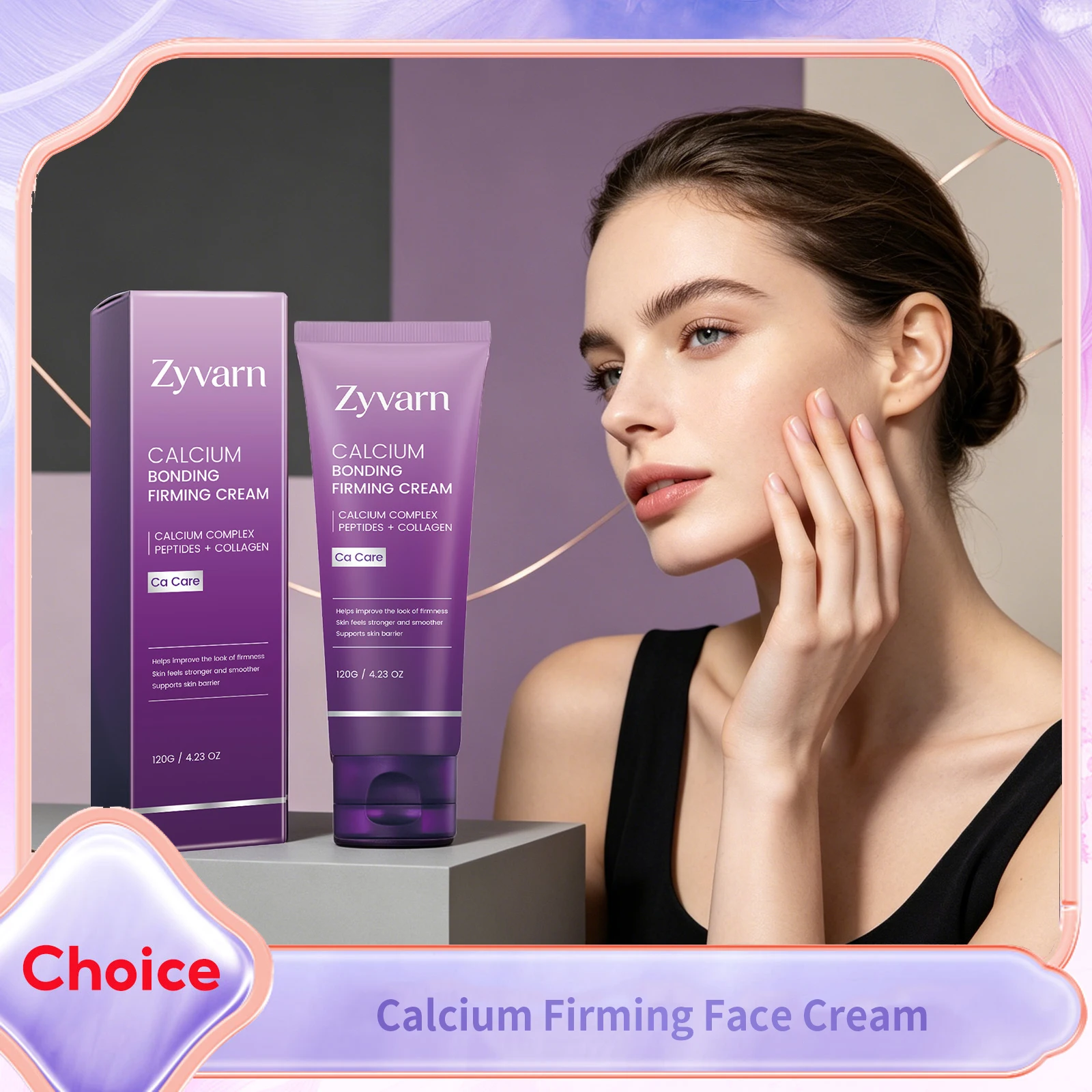 

Calcium Collagen Firming Face Cream Deep Hydration Boost Skin Elasticity Tighten Sagging Skin Moisturizing Nourish Facial Lotion