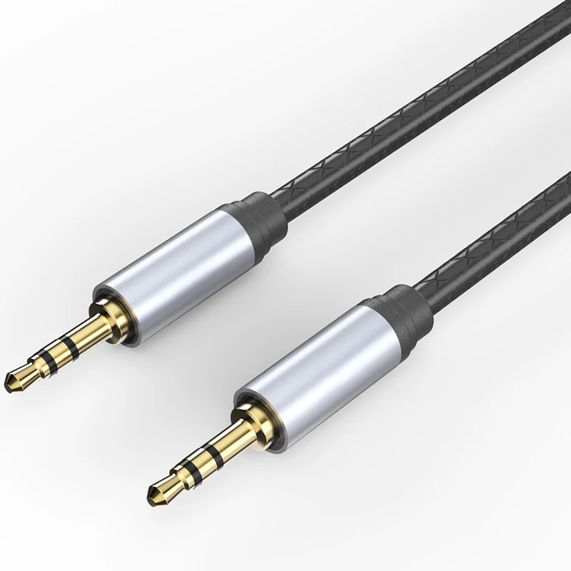 Digizulu 3.5mm Stereo Male Audio Cable. Suitable for HiFi systems and recording studios. High-end auxiliary audio cable
