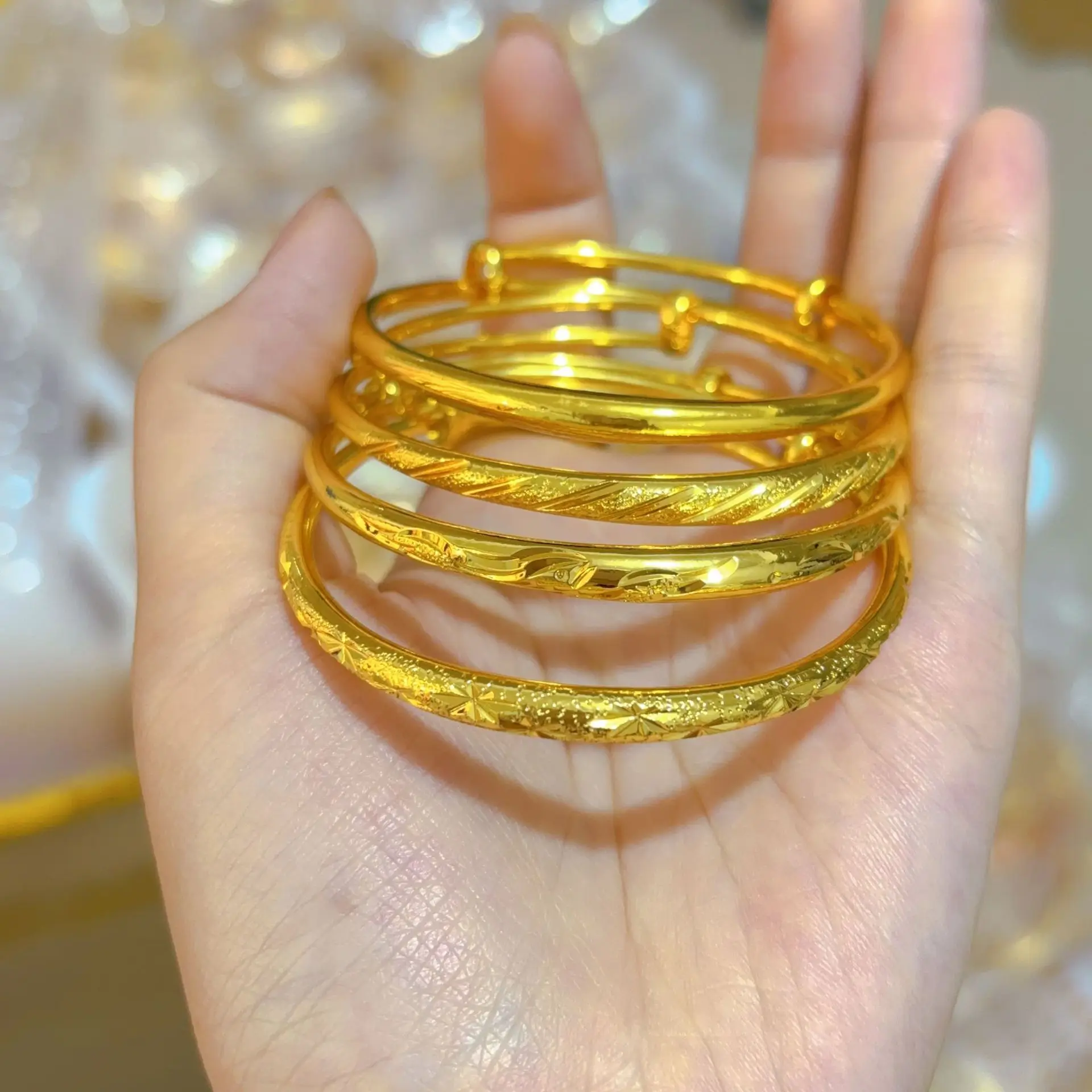 

Glistening Nuptial Harmony! 24K AU999 Gold Enamel Dragon Phoenix Bracelet, Vibrant Red-Gold Scales for Wedding Splendor