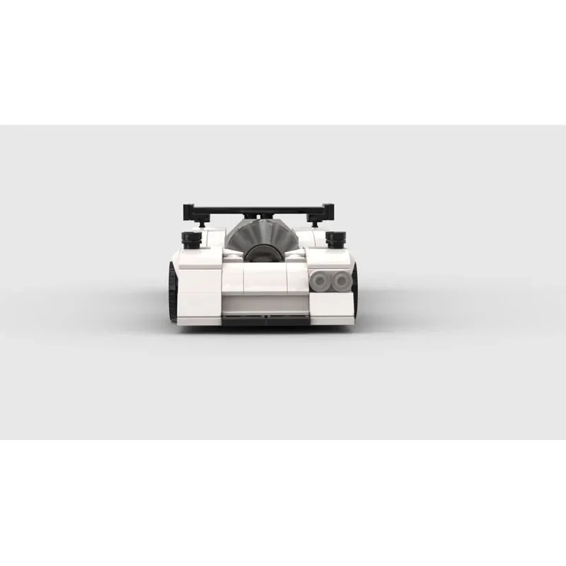 MOC-210849 صغيرة كلاسيكية السوبر سباق السيارات بنة نموذج 291 PartsMOC الإبداعية الصبي الاطفال عيد ميلاد بناء الالعاب العملاقة هدية