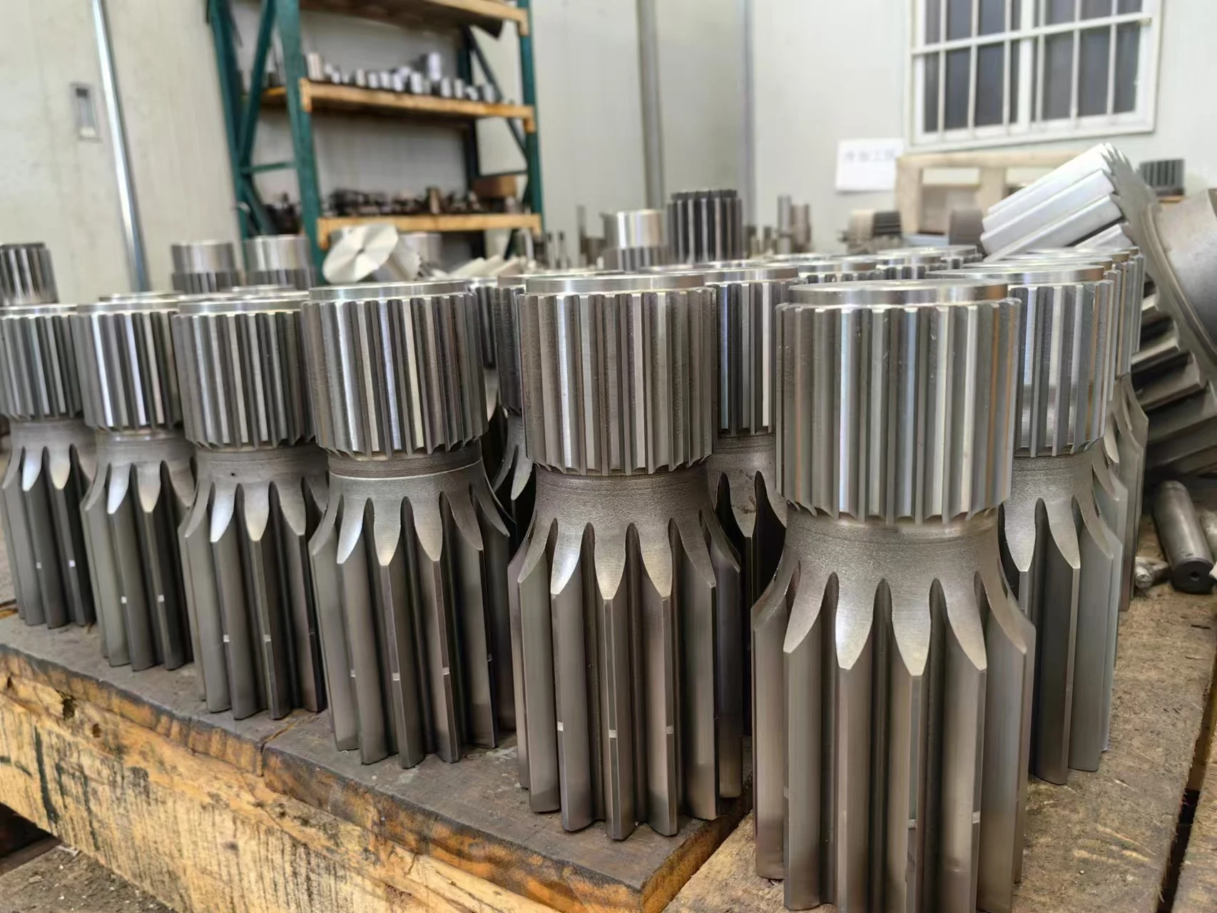 Customized Non-Standard Keyed Shaft Precision Involute Spline Shaft High Performance Transmission Parts
