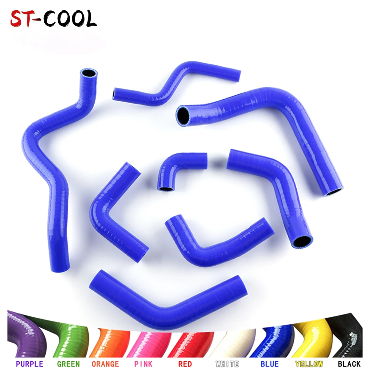 

FOR 2002-2003 DUCATI 998 S 998S 02 03 Radiator Hoses Silicone Tubes Kit Piping 8Pcs 11 Colors