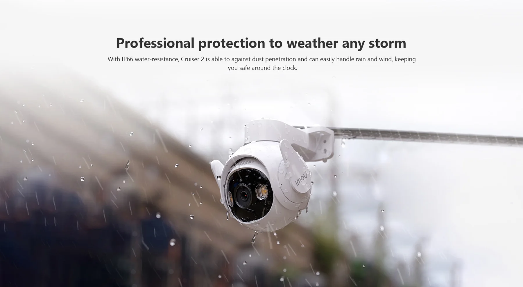 IMOU 2PCS Cruiser 2 5MP IP66 Wi-Fi Outdoor Security Camera AI Smart Tracking Human Vehicle Smart Night Vision Two Way Talk