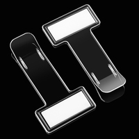 2pcs Car Parking Ticket Holder Clip Sticker for Skoda Octavia 2 A7 A5 A4 Vrs Fabia 2 1 Rapid Yeti Superb 3 Felicia Citigo RS