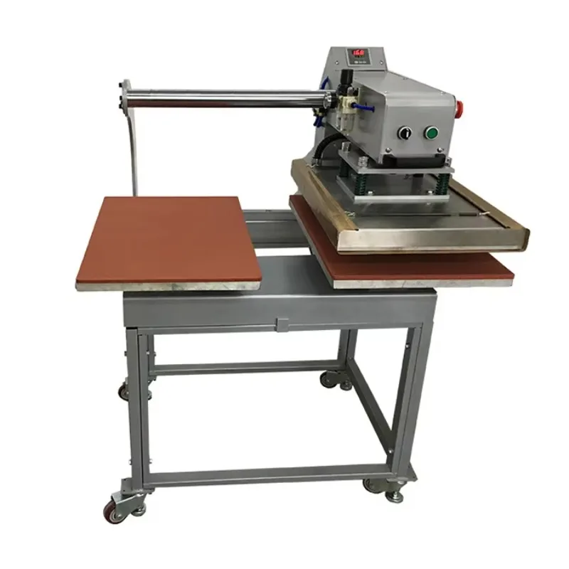 

Ruida Heat Press Machine Double Station Pneumatic Heat Press Machine Semi-automatic Sublimation Machine 40*60cm