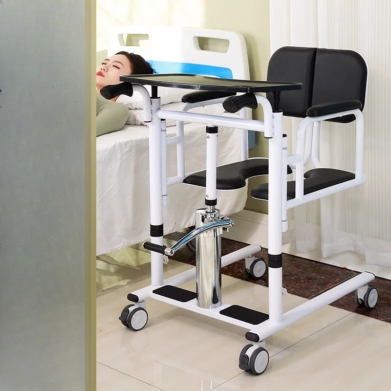 

[Send potty] Multifunctional nursing lift machine for the elderly bedridden mobile artifact bath chair the elderly lift machine