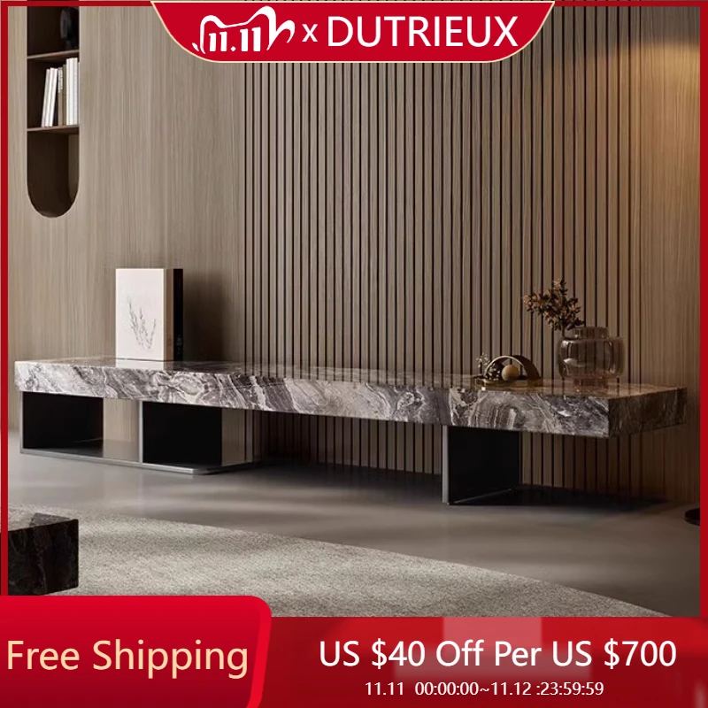 

Italian Minimalist TV Cabinet Light Luxury Modern Design Gamer Universal Tv Table Hallway Dollhouse Storage Muebles Furniture