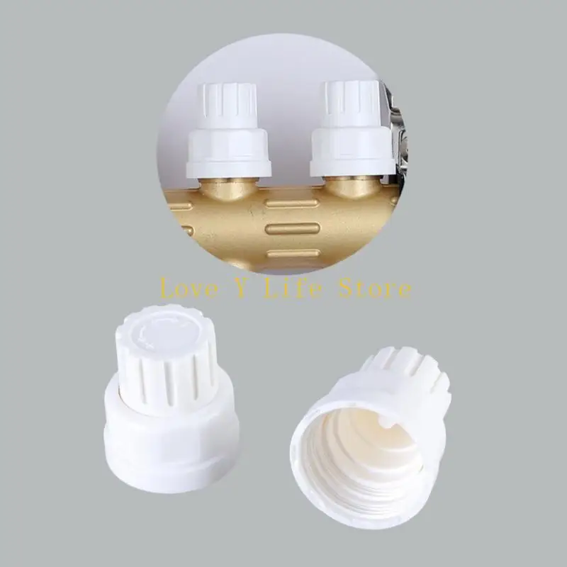 L74C 4pcs Valvole Radiatore Copertura Riscaldamento Distributore Acqua Interruttori della porta