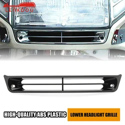 Motorcycle Plastic Lower Headlight Grille For Honda Gold Wing GL 1500 Goldwing GL1500 1988-2000 Moto Accessories Black/Chrome