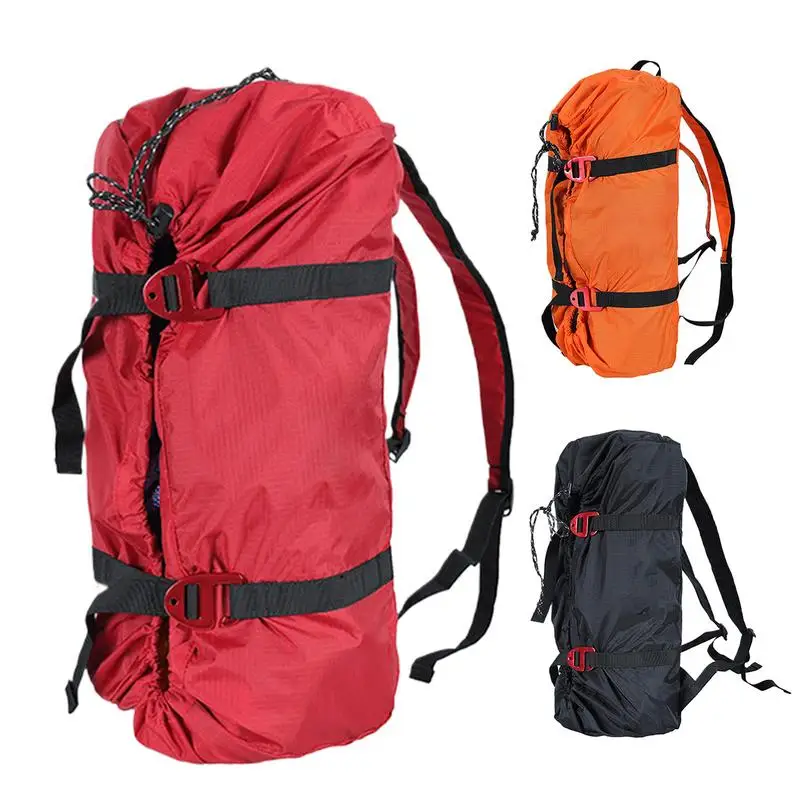 

Rope Bag Professional Rock Rope Bucket Lightweight Hiking Gear Reusable Arborist Equipment For Mountaineering Camping Hiking