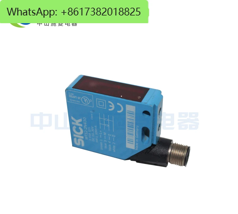 WT12-2N430 Miniature photoelectric sensor Detect small objects and identify high speed objects Light/dark control WT12L-2B510