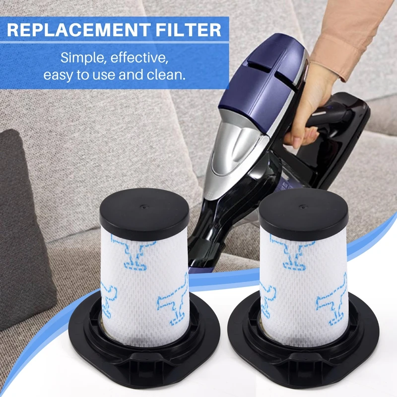 5 ชิ้นตัวกรองสําหรับ Rowenta Air Force 460 All In One Rh92xx และ Air Force Flex 560 Rh94xx เครื่องดูดฝุ่น, อะไหล่ ZR 009002