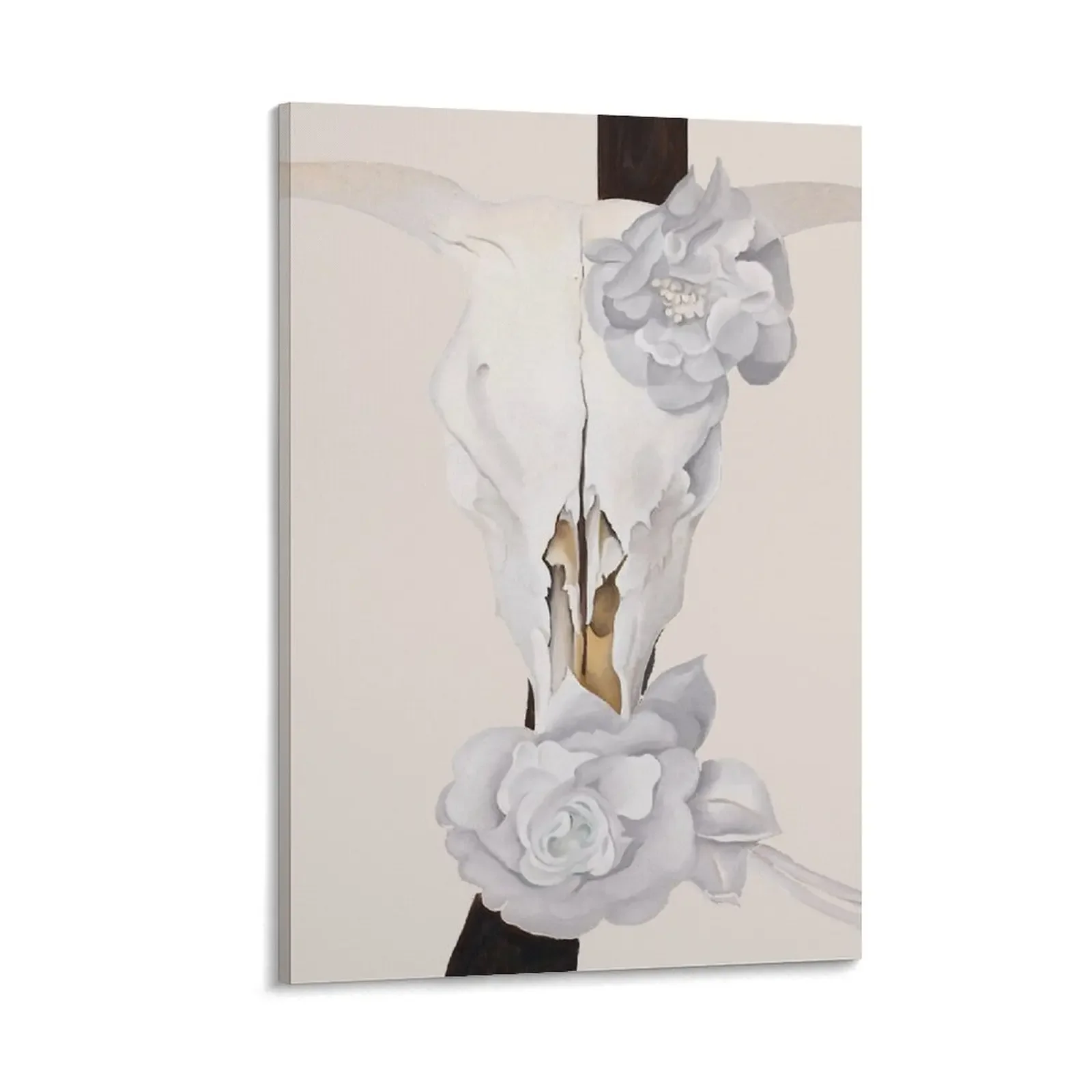 

Cow's Skull - Georgia O Keeffe Canvas Painting