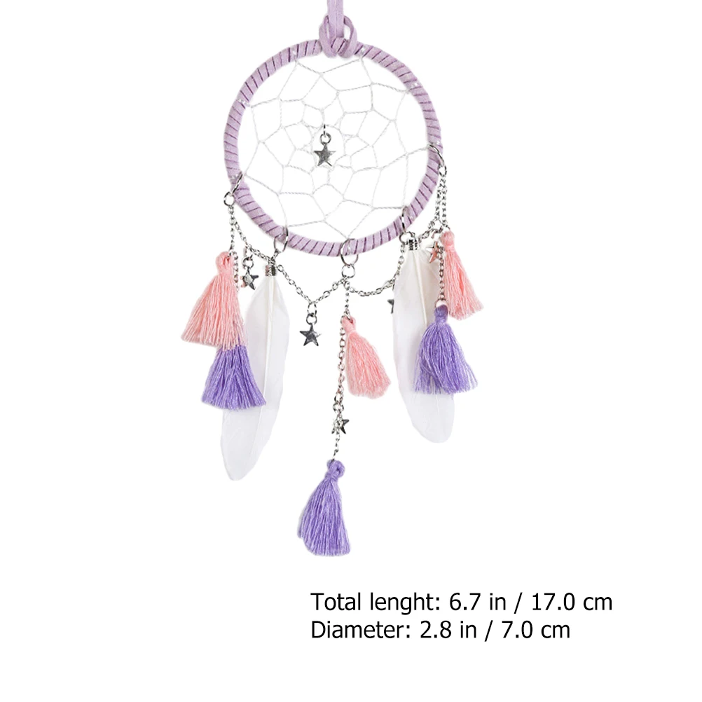 

Dreamcatcher Ornament Wall Hanging Decor Premium Materials Fine Craftsmanship Bedroom Living Room Car Accessories
