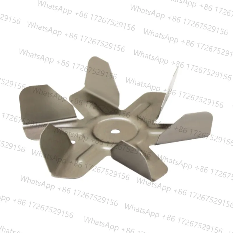 1PCS Pellet Stove Exhaust Fan Blade Hot Air Circulation and Heat Dissipation for Drying Oven Furance Fan Impeller Replacement