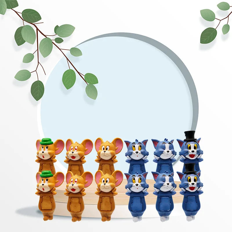 

Cat and mouse blind box figure lying down angel computer mobile phone decoration animation car ornament