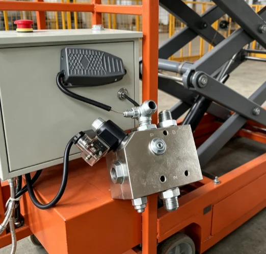 Hydraulic Flow Divider Valve Compatible with JCB 3CX 3DX 4DX Case 580 Backhoe Loader - Rock Breaker Hammer Installation Ready