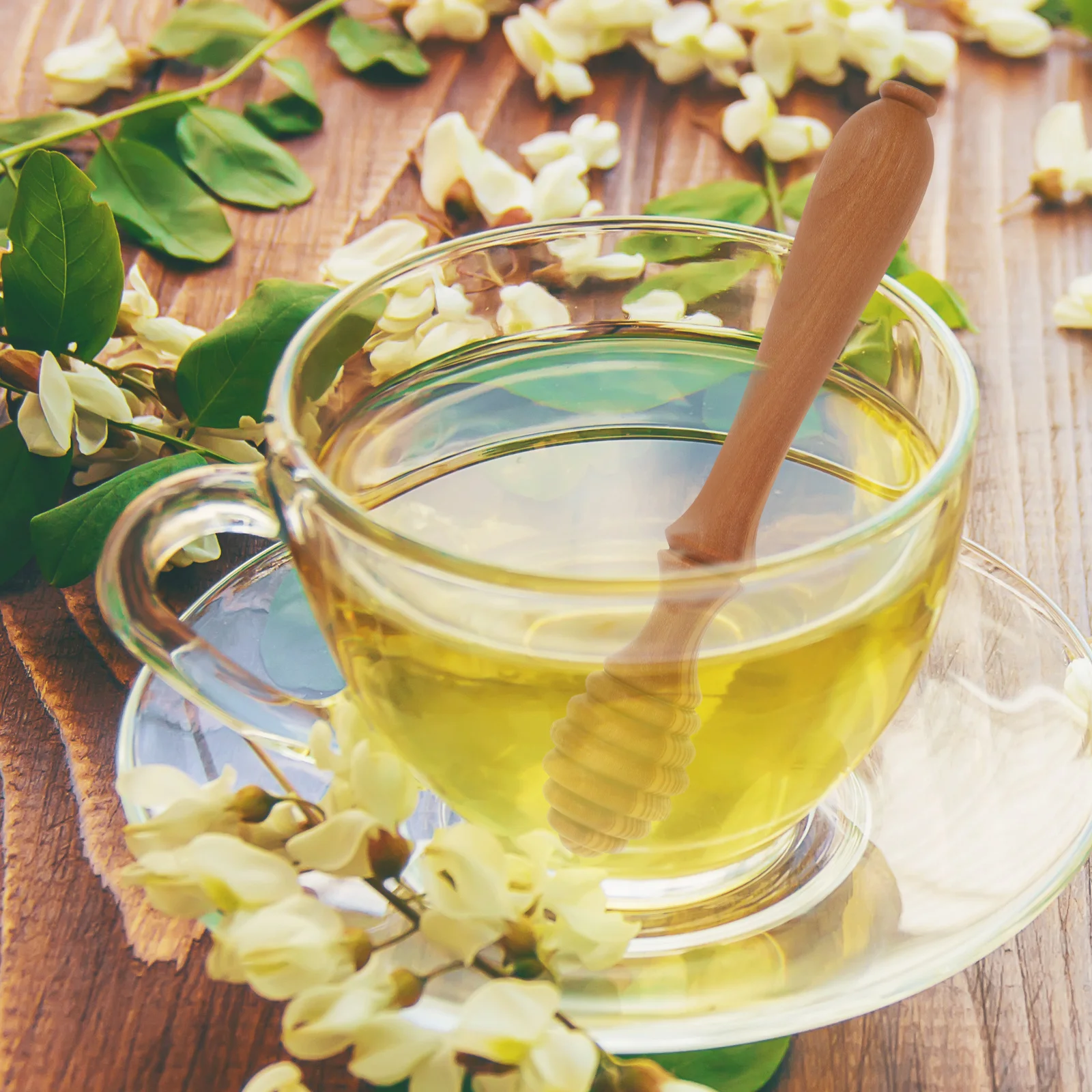 

Olive Wood Honey Dipper Stick Unique Aesthetic Appeal for Honey Jars Coffee Jam Syrup Efficient Stirring Kitchen