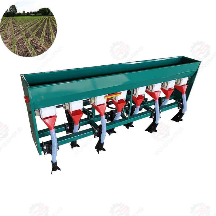 Multi-row precision seeder for a variety of seeds of different sizes