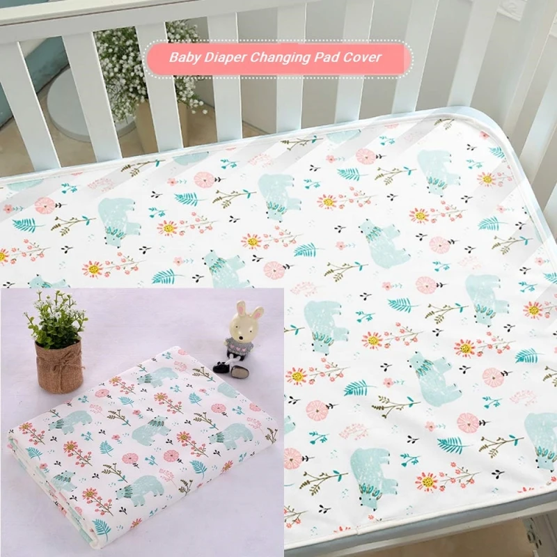 Changing Pad Cover for Baby Waterproof Bed Pad Kids Travel Mattress Protector Baby Reusable Changing Mats for babies Diaper Pads