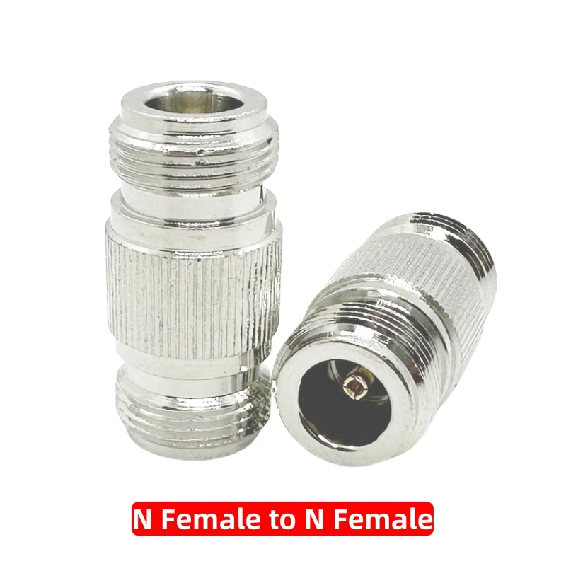 N Type Adapter N Male to Female 3 Way Splitter 90 Degree Converter N Male Female RF Coax Connector Kit for Radio Antenna Cable