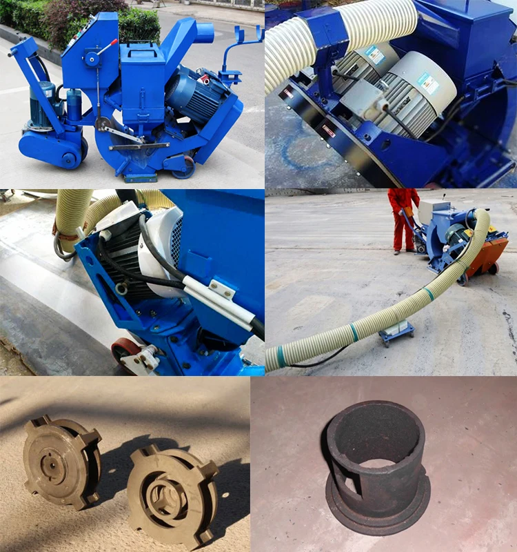 Automatic Steel Shot Blasting Machine for Concrete Pavement Floor Sand Road Shot Blaster