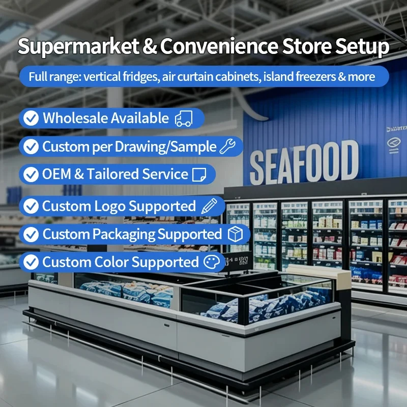 custom.BoJin Commercial Refrig - Refrigerated Display Case ulasan dan harga