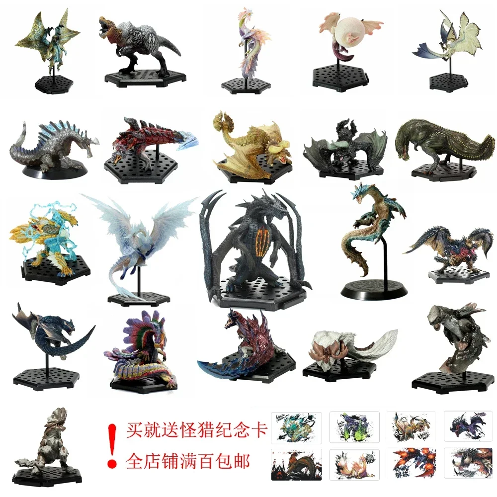 Monster Hunter World Iceborne Popular Figures Tigrex Dinovaldo Nargacuga Ancient Dragon Model toys