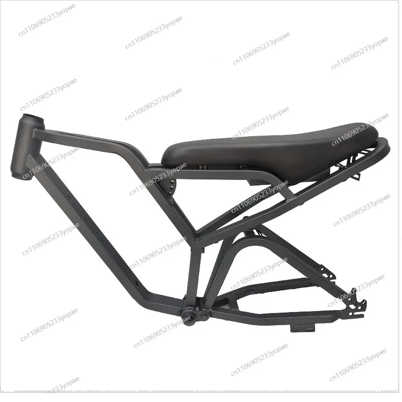 

Retro Electric Bicycle Frame 20 Inch Snowmobile Electric Vehicle Frame Off-road Electric Motorcycle Frame