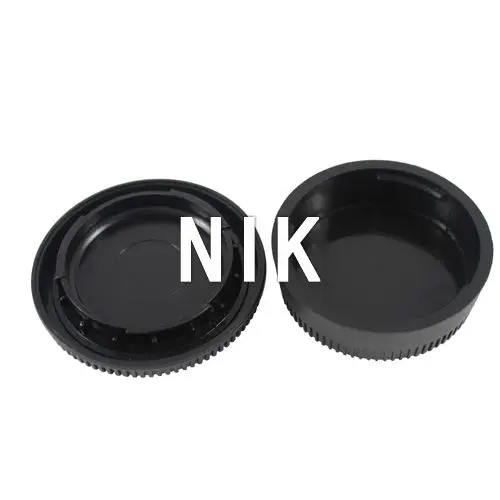 Rear Lens Cap/Cover+Camera Body Cap for NIKon AI Mount d3 d5 d90 D3200 D3400 D5100 D5200 D5500 D7100 D7200 D600 d750 d850 Camera