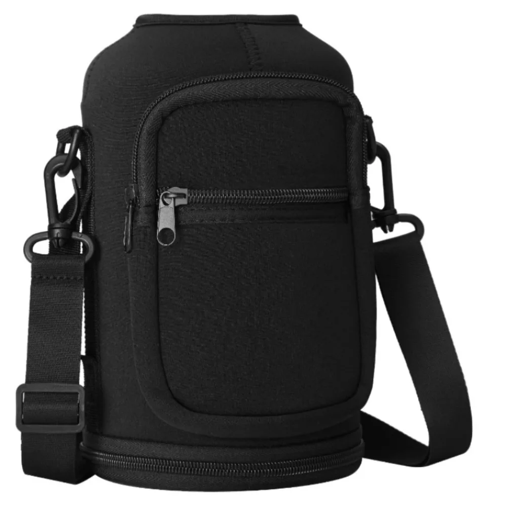 

Portable Water Bottle Bag Large Capacity Durable Thermal Vacuum Mug Cup Sleeve with Adjustable Shoulder Strap