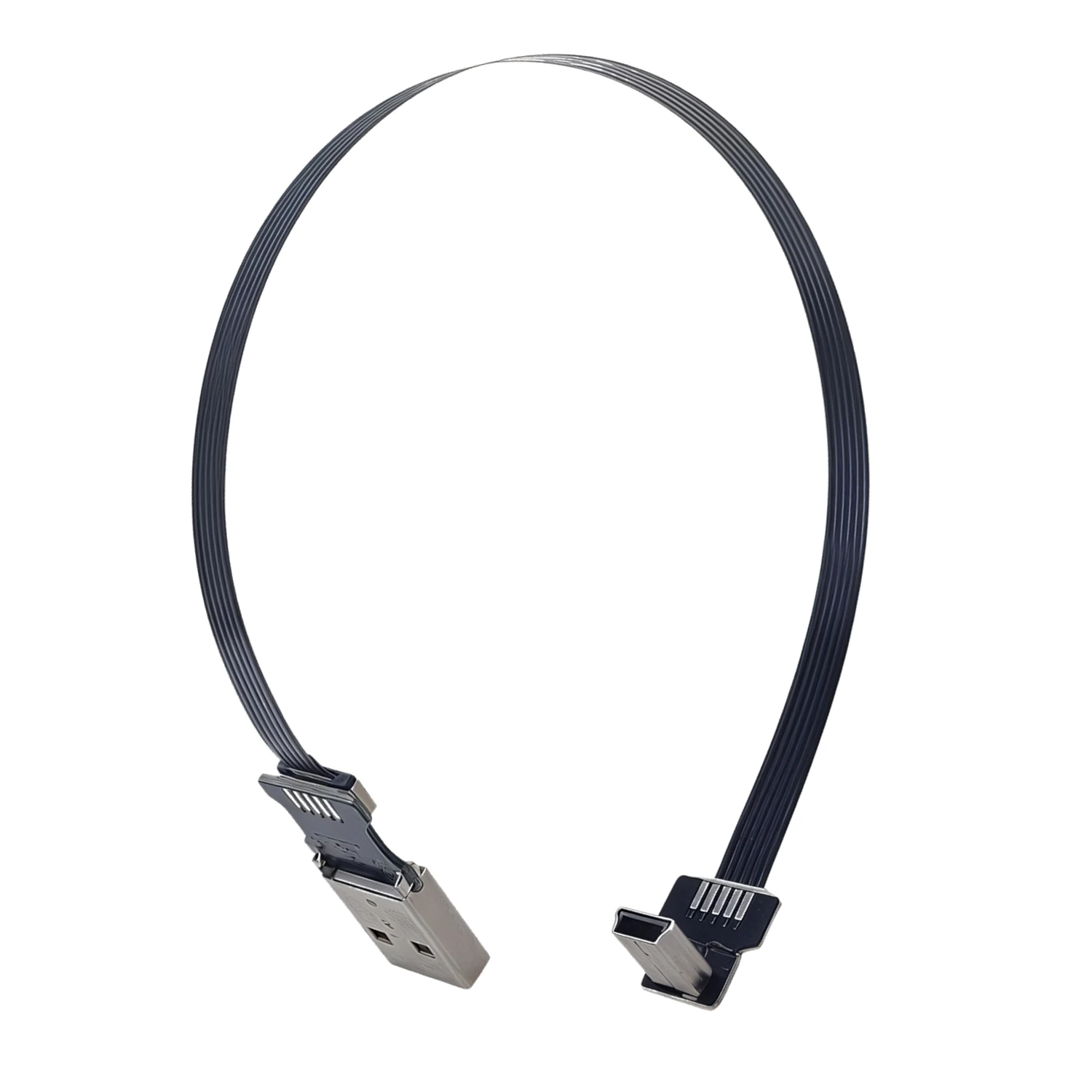 30CM FFC Type-C Mini USB Extension Ribbon Cable 90 FPV Slim Flat Soft flexible FPC charge FPV Brushless Handheld Gimbal Monitor
