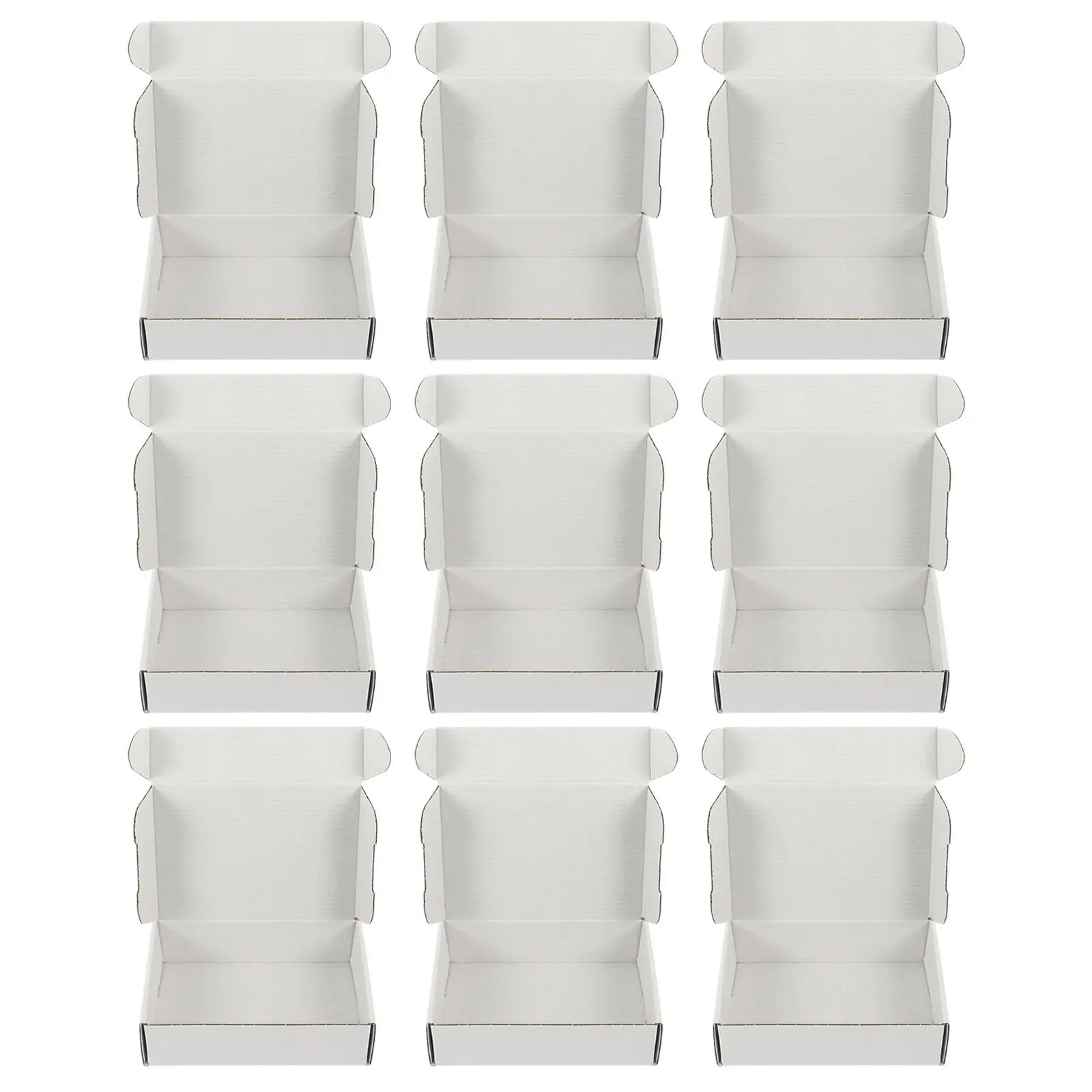 

20Pcs Foldable Corrugated Shipping Boxes for Express Courier Delivery Packaging Ecommerce Fulfillment Mailing Storage Use