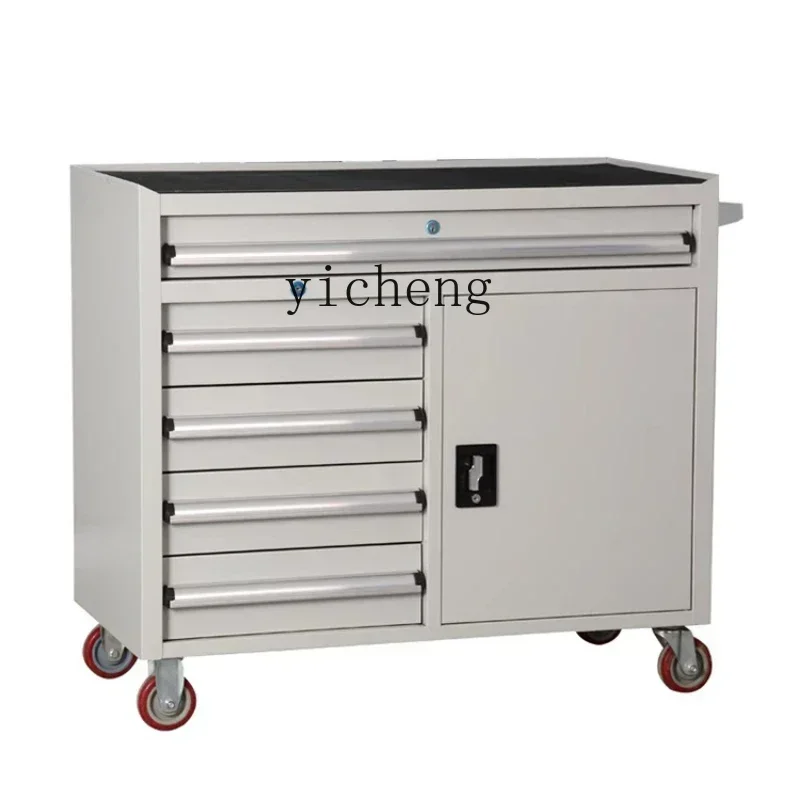 TQH Hardware Tool Cart Multifunctional Industrial Tool Iron Tool Cabinet Workshop Mobile