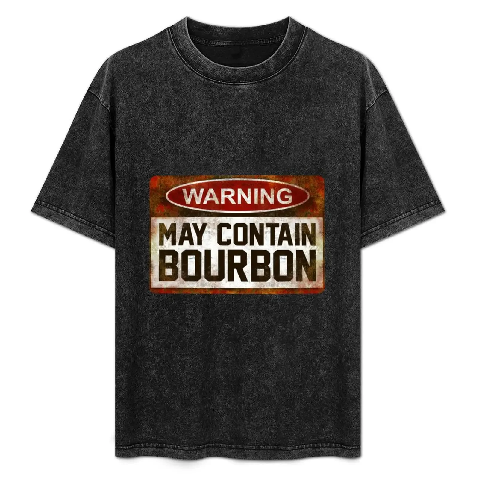 

Warning May Contain Bourbon T-Shirt for a boy customs design your own affliction shirts plus size men clothing
