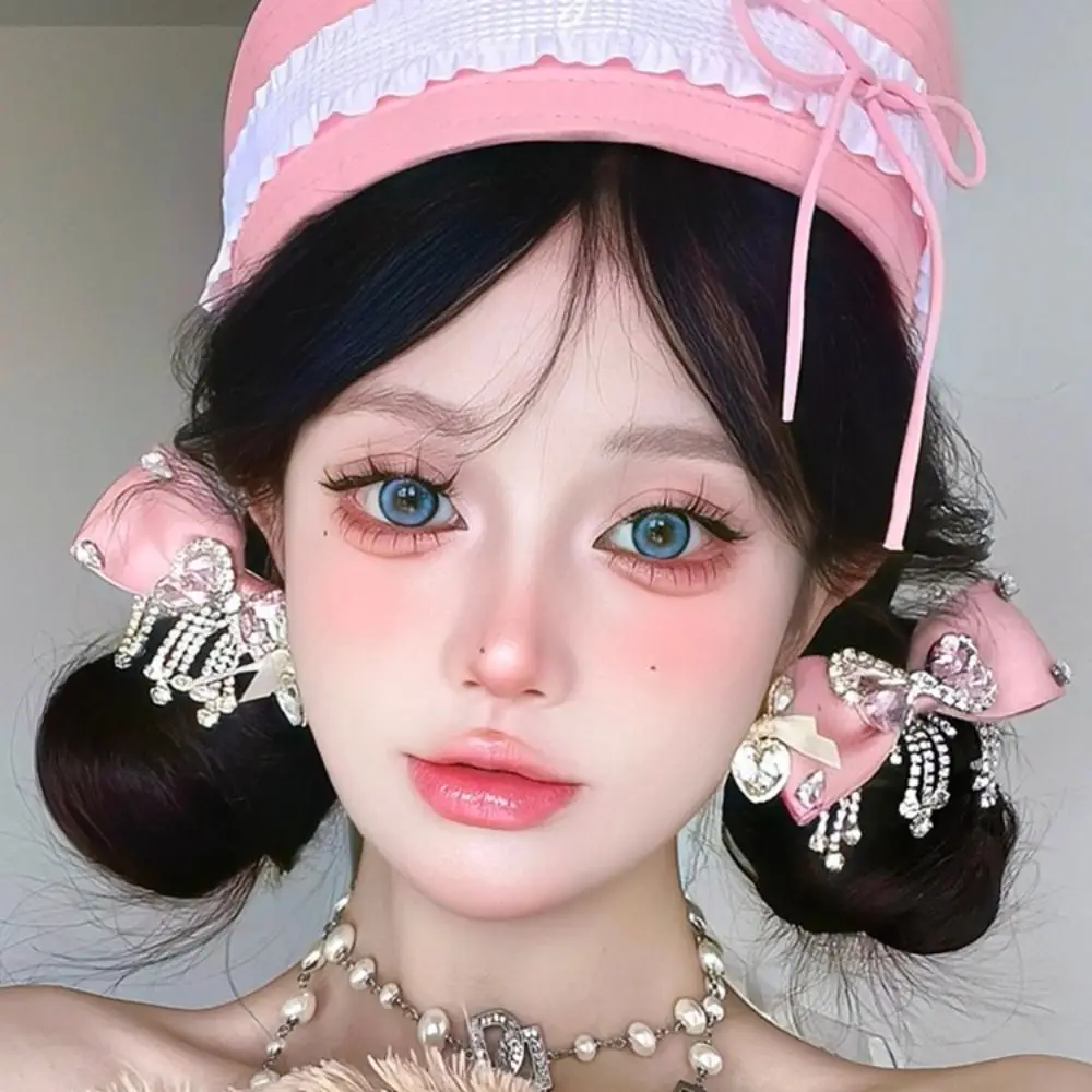 قبعات بحار Y2k لطيفة Harajuku القوس الدانتيل البحرية قبعة JK الحلو القبعات النساء