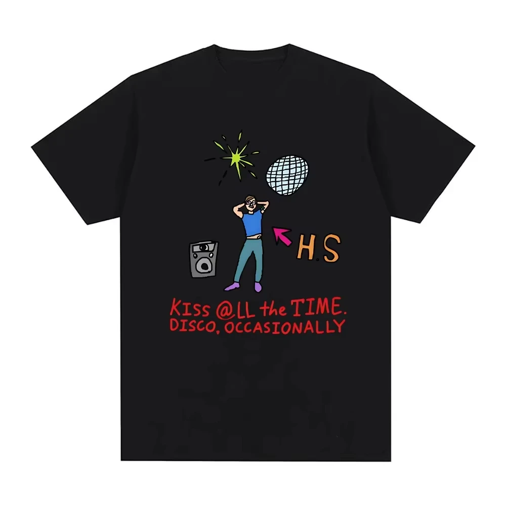 Kiss All The Time Disco Occasionally Unisex Classic Classic T-Shirt HarryStyle Tees Roupas Femininas Anime Clothing